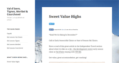 Desktop Screenshot of blog.tdcski.com